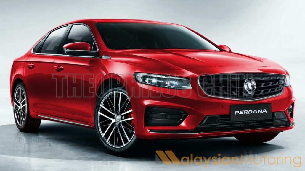 2021 PROTON Perdana Render Proves The Relevance Of D-Segment Saloons ...